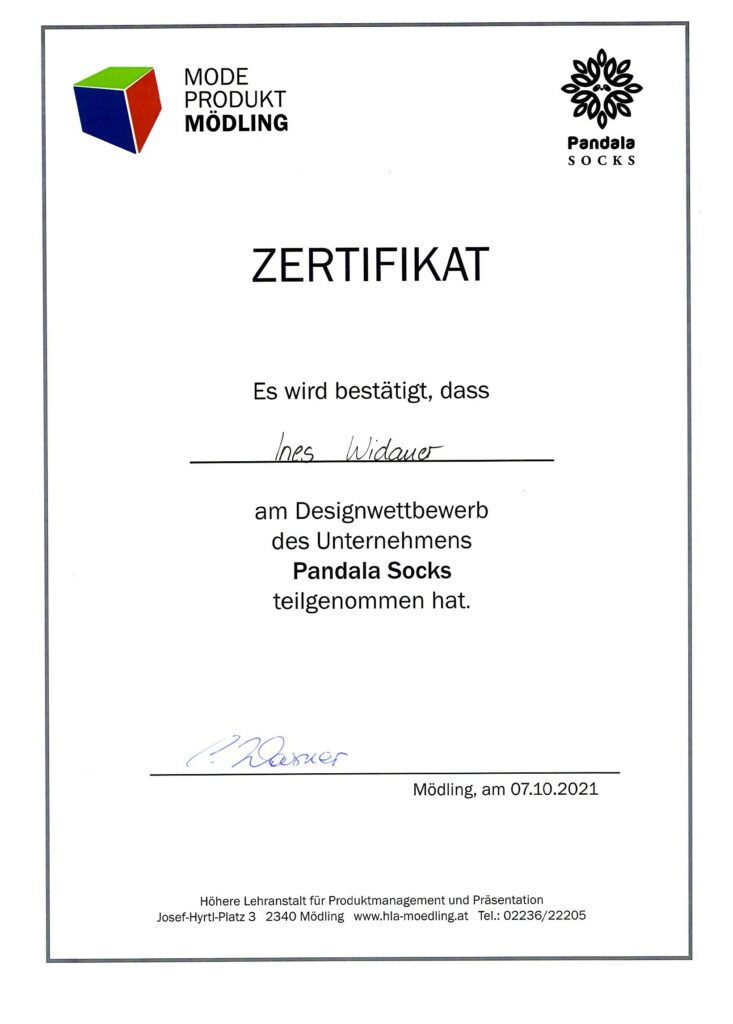 Zertifikata Pandala Socks